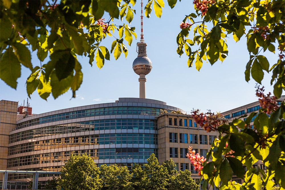 Fototapete der Fernsehturm von Berlin