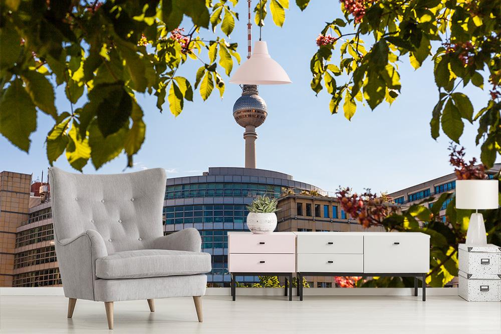 Fototapete der Fernsehturm von Berlin