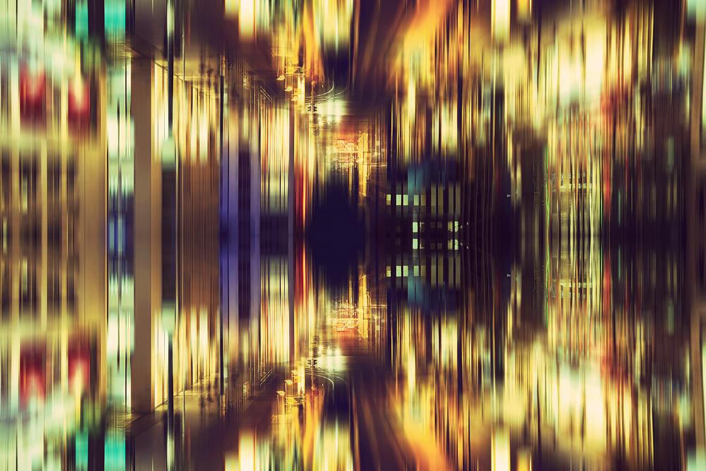 Fototapete abstrakte Lichter in Berlin