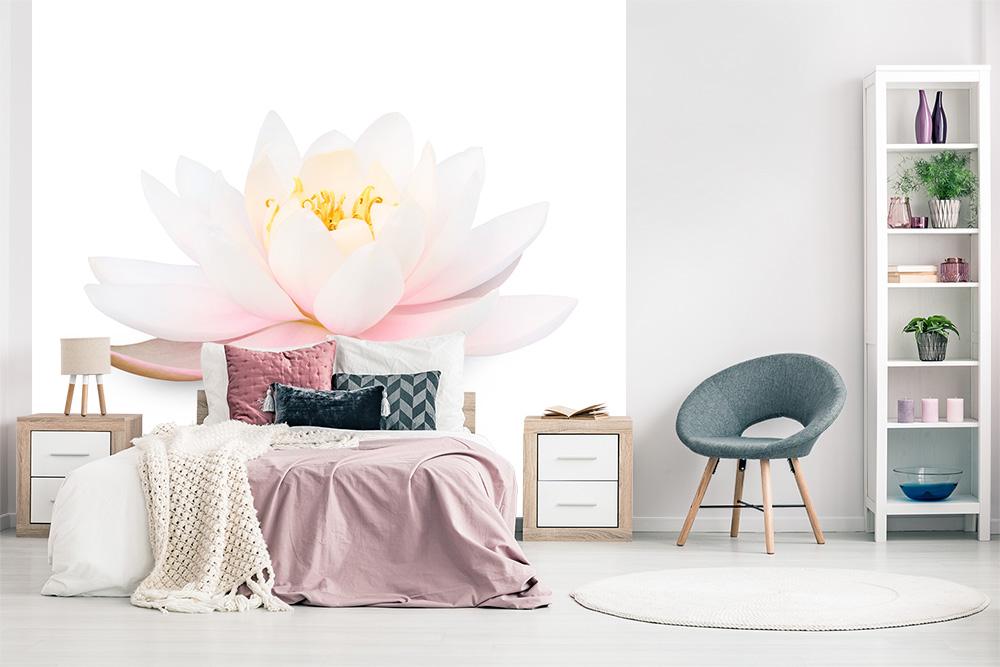 Fototapete Lotusblume für die Meditation