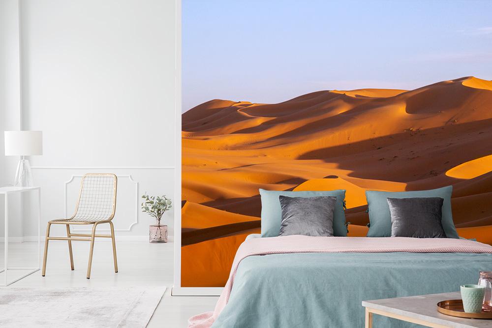 Fototapete Wüstenlandschaft der Sahara Wüste