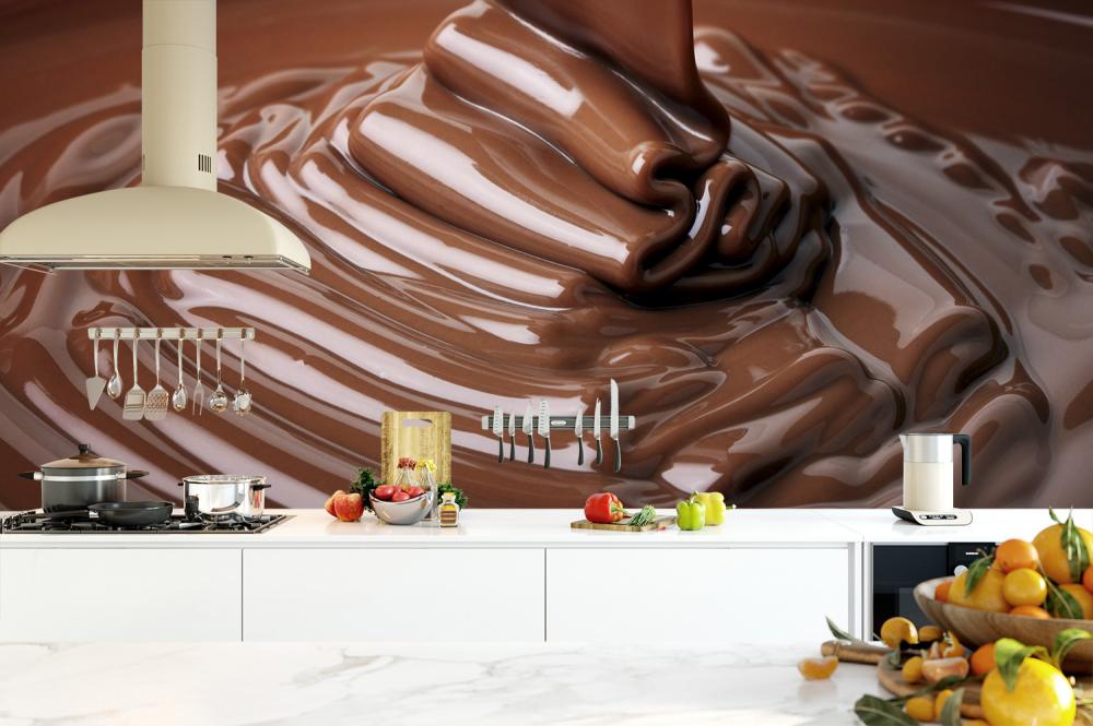 Fototapete flüssige Schokolade