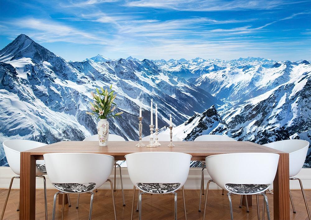 Fototapete Schweizer Alpen