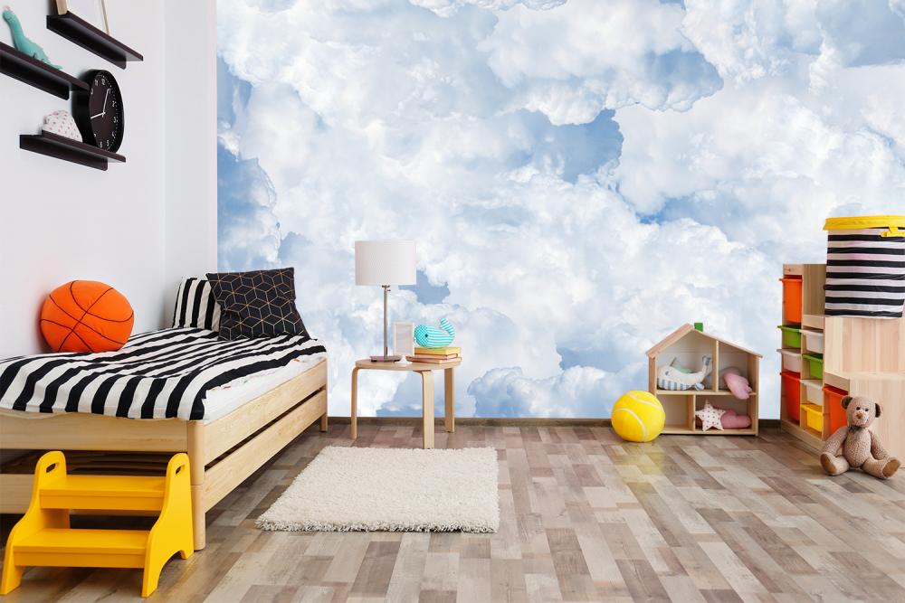 Fototapete große Wolken am Himmel