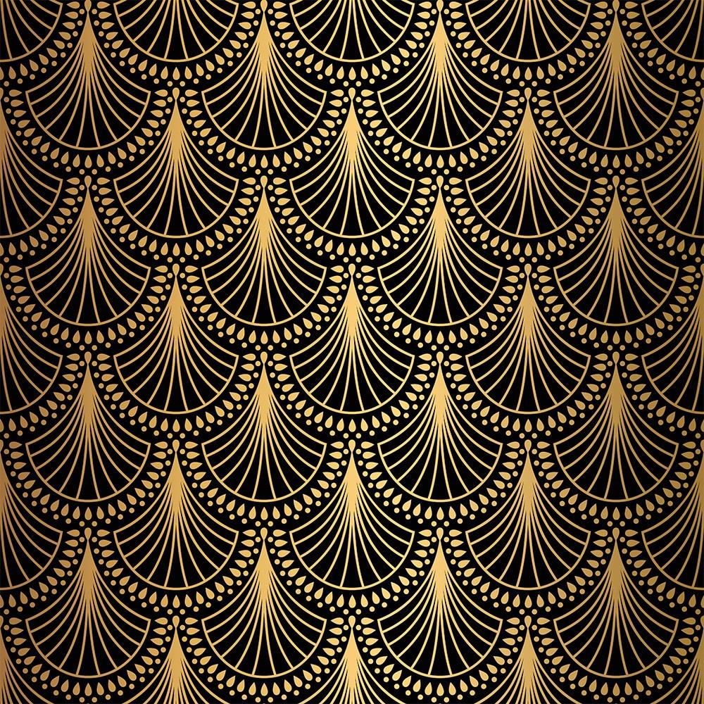 Vlies-Fototapete Fächermuster 20er-Jahre Art Deco
