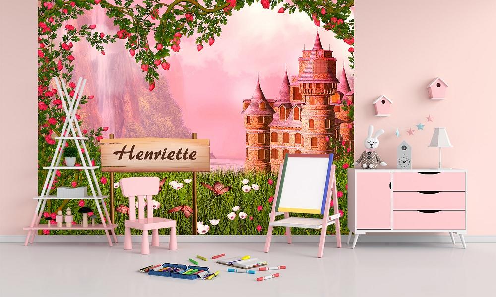 Fototapete Prinzessinnenschloss personalisierbar