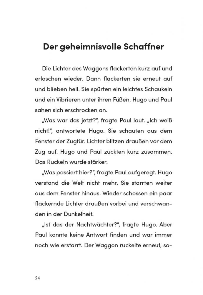 Der verschwundene Zug - Leseprobe 1