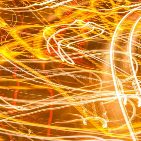 Fototapete Lightpainting