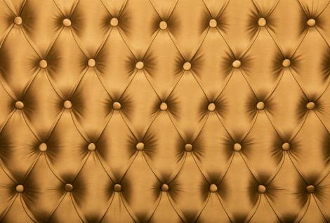 Fototapete – Steppmuster Polster in Orange