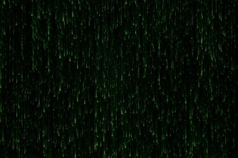 Fototapete Datenmatrix