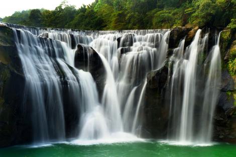 Fototapete Wasserfall