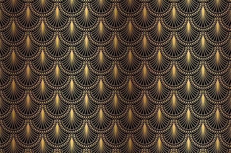 Vlies-Fototapete Art Deco Fächermuster aus den 20er-Jahren