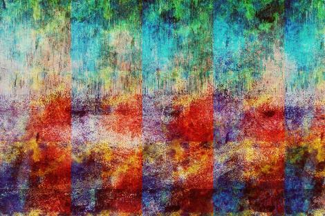 Fototapete – Malerisches Grunge-Design