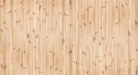 Fototapete mit Holzleisten als Wandverkleidung