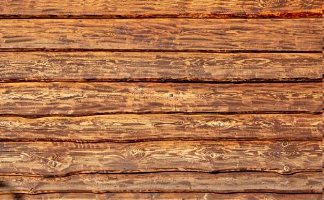 Fototapete – Holzwand im Hütten-Stil