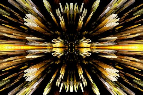 3D-Fototapete explosives Design