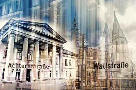 Fototapete Oldenburg Collage (Niedersachsen)