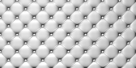 Fototapete - Steppmuster in Weiß-Grau