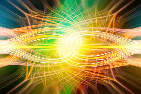 Fototapete Lichtformen