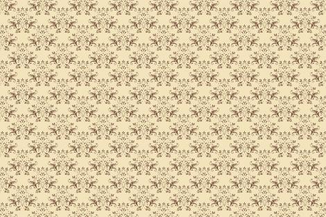 Mustertapete Barock Ornamente