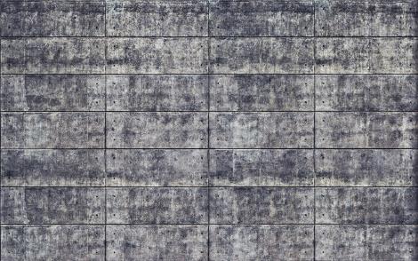 Fototapete dunkle Betonfliesen
