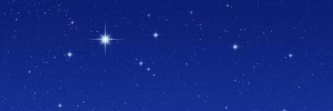 Fototapete blauer Sternenhimmel