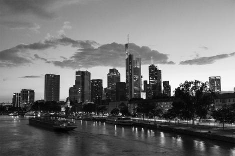 Fototapete Frankfurt Panorama