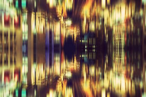 Fototapete abstrakte Lichter in Berlin