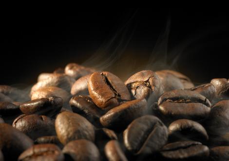 Fototapete Kaffeebohnen