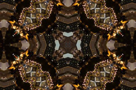 Fototapete Kaleidoskop-Design