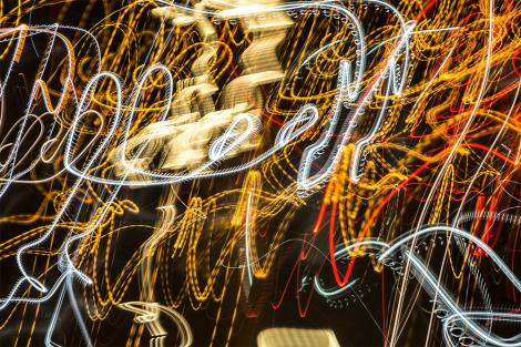 Fototapete abstrakte Lichtmalerei