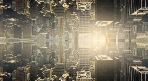 Fototapete - New York surreal