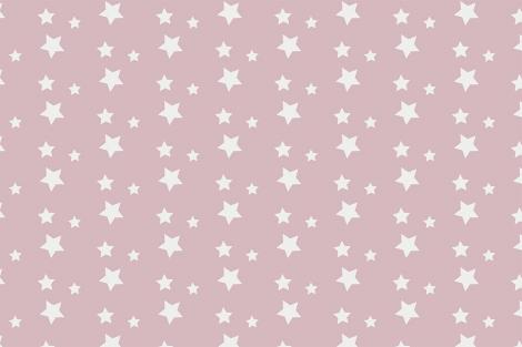 Fototapete mit Sternen auf Rosa Hintergrund für Kinderzimmer