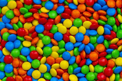 Fototapete Süßigkeiten