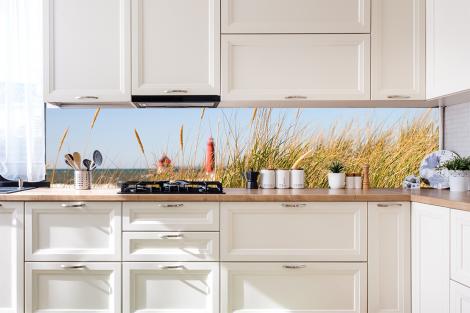 Küchenrückwand Dünengräser am Meer