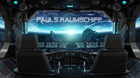 Fototapete Raumschiff personalisierbar