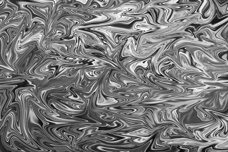 Fototapete – Schwarz-Weiß-Design mit abstrakten Formen