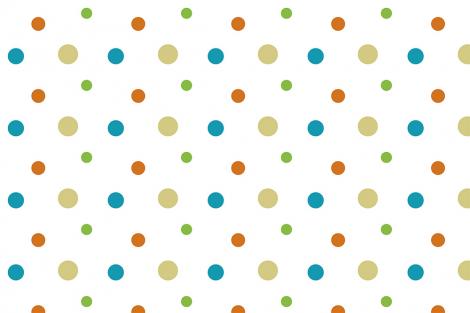 Punktetapete mit bunten Punkten für Ihr Kinderzimmer
