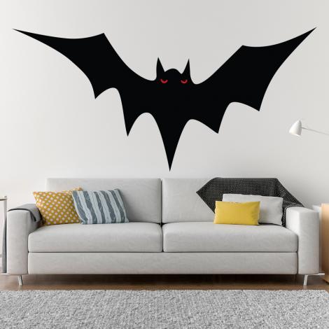 Wandtattoo große Fledermaus