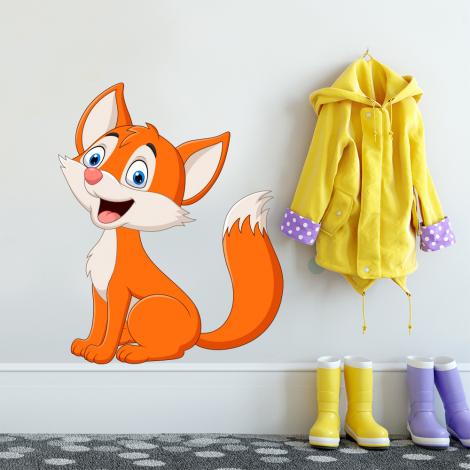 Wandtattoo Fuchs für Kinderzimmer